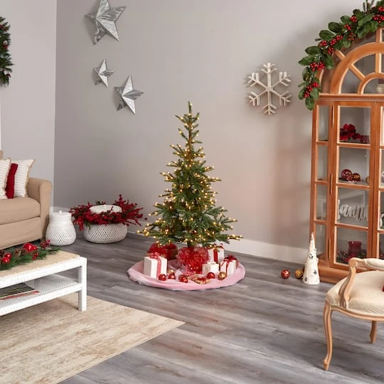 5ft. Pre-Lit Layered Washington Spruce Artificial Christmas Tree, Clear Lights 12 5ft. Pre-Lit Layered Washington Spruce Artificial Christmas Tree, Clear Lights - Image 10