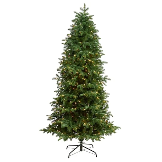 7ft. Pre-Lit South Carolina Fir Artificial Christmas Tree, Clear Lights 4 7ft. Pre-Lit South Carolina Fir Artificial Christmas Tree, Clear Lights - Image 2