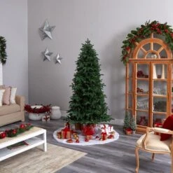 7ft. Pre-Lit South Carolina Fir Artificial Christmas Tree, Clear Lights 23 7ft. Pre-Lit South Carolina Fir Artificial Christmas Tree, Clear Lights -Northlight Shop D478894S 10