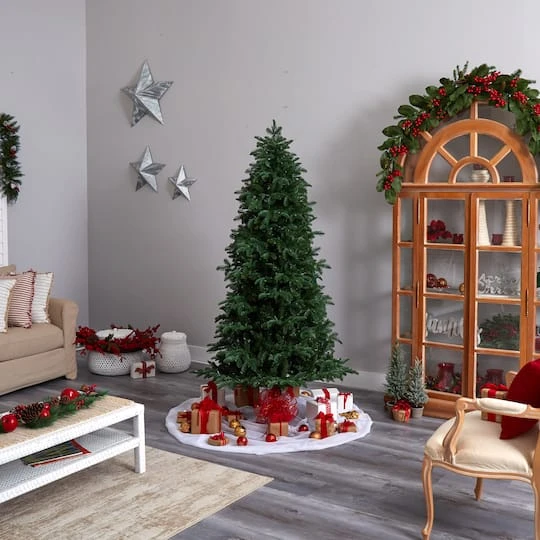 7ft. Pre-Lit South Carolina Fir Artificial Christmas Tree, Clear Lights 13 7ft. Pre-Lit South Carolina Fir Artificial Christmas Tree, Clear Lights - Image 11