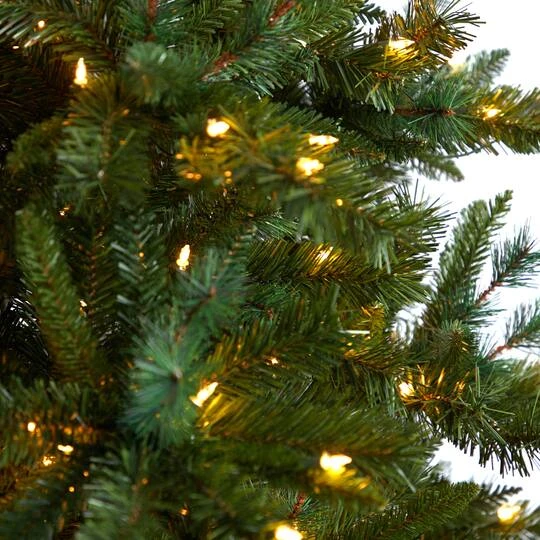 8ft. Pre-Lit Wyoming Mixed Pine Artificial Christmas Tree, Clear Lights 8 8ft. Pre-Lit Wyoming Mixed Pine Artificial Christmas Tree, Clear Lights - Image 6