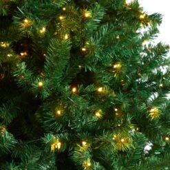9ft. Pre-Lit Northern Tip Artificial Christmas Tree, Clear LED Lights -Northlight Shop D478935S 4