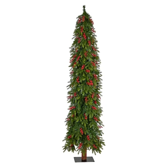 7ft. Pre-Lit Victoria Fir Artificial Christmas Tree, Multi-Color LED Lights 6 7ft. Pre-Lit Victoria Fir Artificial Christmas Tree, Multi-Color LED Lights - Image 4