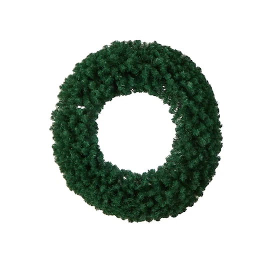 48" White LED Lights Artificial Christmas Wreath 6 48" White LED Lights Artificial Christmas Wreath - Image 4