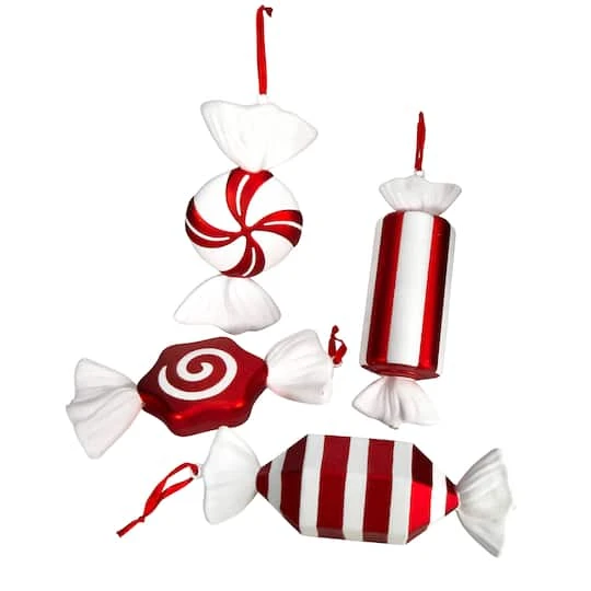 4ct. 12" Shatterproof Jumbo Candy Cane Christmas Ornaments 4 4ct. 12" Shatterproof Jumbo Candy Cane Christmas Ornaments - Image 2