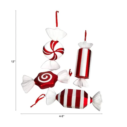 4ct. 12" Shatterproof Jumbo Candy Cane Christmas Ornaments 5 4ct. 12" Shatterproof Jumbo Candy Cane Christmas Ornaments - Image 3