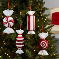4ct. 12" Shatterproof Jumbo Candy Cane Christmas Ornaments 17 4ct. 12" Shatterproof Jumbo Candy Cane Christmas Ornaments -Northlight Shop D479030S 7