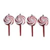 4ct. 7" Shatterproof Christmas Candy Cane Deluxe Ornaments -Northlight Shop D479031S 1