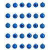 30ct. 2.5" Blue Shatterproof Christmas Ornaments