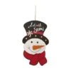 Glitzhome® 19" Lighted Snowman Wall Décor 1 Glitzhome® 19" Lighted Snowman Wall Décor -Northlight Shop D479425S 1
