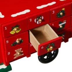 Glitzhome® 14.5" Christmas Truck Countdown Décor -Northlight Shop D479444S 7