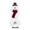 Glitzhome® 34" Lighted LED Metal Snowman Porch Décor -Northlight Shop D479464S 1