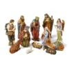 Glitzhome® 10" Nativity Figurine Set -Northlight Shop D479482S 1