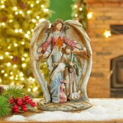 Glitzhome® 11" Nativity Décor 13 Glitzhome® 11" Nativity Décor -Northlight Shop D479483S 2
