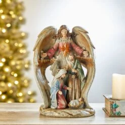 Glitzhome® 11" Nativity Décor 14 Glitzhome® 11" Nativity Décor -Northlight Shop D479483S 3