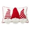 Glitzhome® 3D Heavy Cotton Knitted Gnome Throw Pillow -Northlight Shop D479544S 1