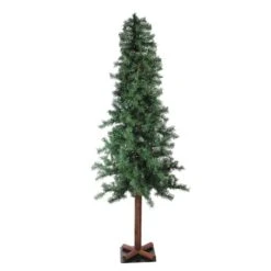 Northlight 7ft. Unlit Traditional Woodland Alpine Artificial Christmas Tree -Northlight Shop D489943S 1 1