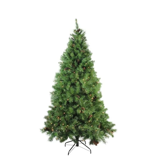 Northlight 6.5ft. Pre-Lit Red Pine Artificial Christmas Tree, Clear Lights 3 Northlight 6.5ft. Pre-Lit Red Pine Artificial Christmas Tree, Clear Lights