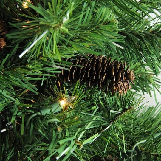 Northlight 6.5ft. Pre-Lit Red Pine Artificial Christmas Tree, Clear Lights 6 Northlight 6.5ft. Pre-Lit Red Pine Artificial Christmas Tree, Clear Lights - Image 4