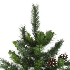 Northlight 7ft. Unlit Full Snowy Delta Pine Artificial Christmas Tree 18 Northlight 7ft. Unlit Full Snowy Delta Pine Artificial Christmas Tree -Northlight Shop D489981S 12