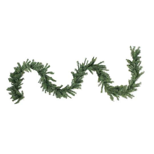 Northlight 100ft. Artificial Canadian Pine Garland 6 Northlight 100ft. Artificial Canadian Pine Garland - Image 4