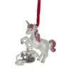Northlight White And Silver Glitter Dream Big Unicorn Enamel Ornament 1 Northlight White And Silver Glitter Dream Big Unicorn Enamel Ornament -Northlight Shop D491055S 1