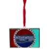 Northlight 3" Red & Blue Pepsi Globe Logo European Crystal Christmas Ornament 1 Northlight 3" Red & Blue Pepsi Globe Logo European Crystal Christmas Ornament -Northlight Shop D491083S 1