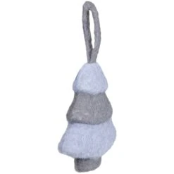 Northlight 6" Gray & Blue Felt Christmas Tree Ornament 7 Northlight 6" Gray & Blue Felt Christmas Tree Ornament -Northlight Shop D491181S 2