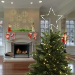13.5" Open Star Tree Top With Dual Color® Lights 8 13.5" Open Star Tree Top With Dual Color® Lights -Northlight Shop D491245S 2