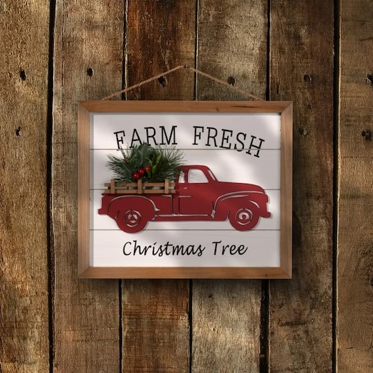12.5" Farm Fresh Wall Art 5 12.5" Farm Fresh Wall Art - Image 3