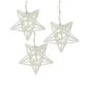 PENN 10ct. Clear LED Spun Glass Star Christmas String Lights 1 PENN 10ct. Clear LED Spun Glass Star Christmas String Lights -Northlight Shop D491435S 3
