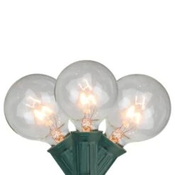 Sienna 20ct. Clear G40 Globe Christmas String Lights Set