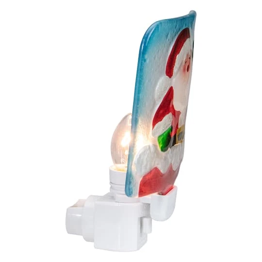 Northlight 6" Red & White Santa Claus Christmas Night Light 9 Northlight 6" Red & White Santa Claus Christmas Night Light - Image 7