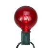 Northlight 25ct. Red G50 Incandescent Christmas Replacement Bulbs 2 Northlight 25ct. Red G50 Incandescent Christmas Replacement Bulbs -Northlight Shop D491485S 1