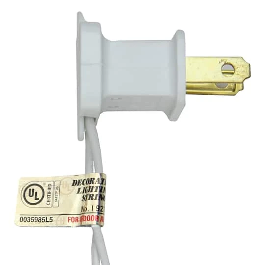 Northlight 40ct. Cool White Iridescent Snowball LED Christmas String Lights 5 Northlight 40ct. Cool White Iridescent Snowball LED Christmas String Lights - Image 3