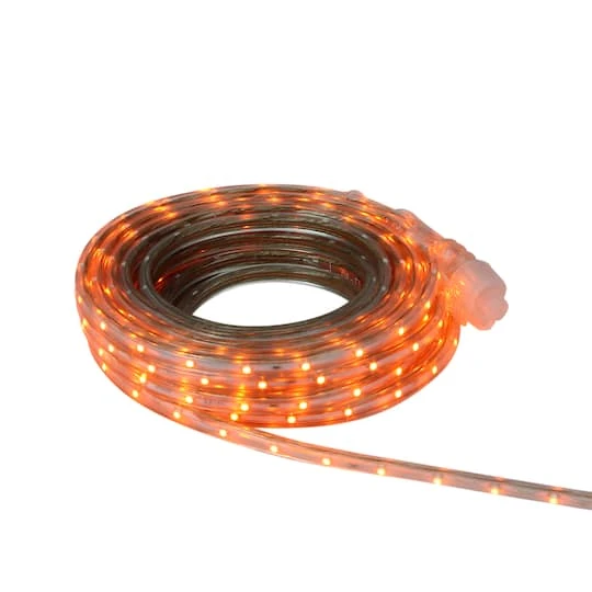 30ft. LED Christmas Outdoor Linear Tape Light Orange 3 30ft. LED Christmas Outdoor Linear Tape Light Orange