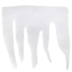 Northlight 7ft. White Glittered Artificial Christmas Craft Icicle Snow Fringe -Northlight Shop D491526S 1 1