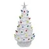 Northlight 14.5" LED Lighted Retro Ceramic Christmas Tree -Northlight Shop D491556S 1