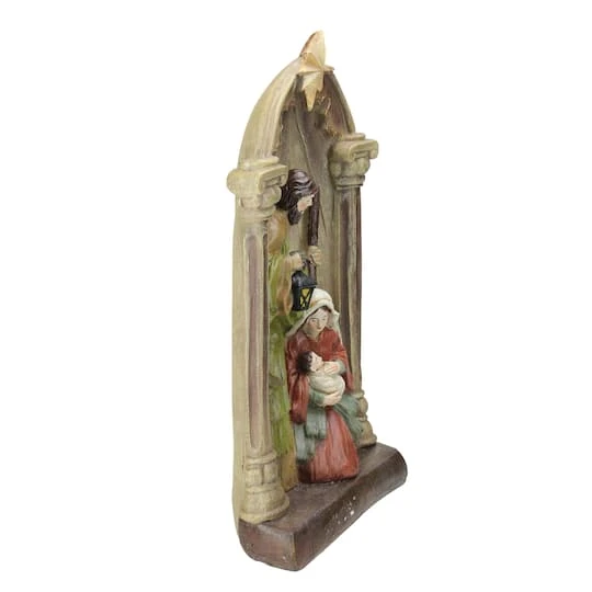 Northlight 14.5" Holy Family And Star Nativity Statue Décor 5 Northlight 14.5" Holy Family And Star Nativity Statue Décor - Image 3