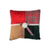 Northlight Red & Green Plaid Square Christmas Throw Pillow 1 Northlight Red & Green Plaid Square Christmas Throw Pillow -Northlight Shop D491576S 1