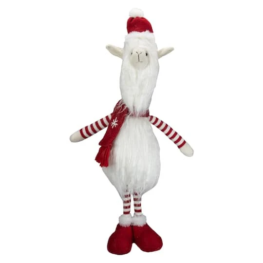 Northlight 26" Plush Standing Llama Tabletop Decoration 4 Northlight 26" Plush Standing Llama Tabletop Decoration - Image 2