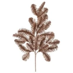 Northlight Rose Gold Pine Branch Christmas Spray