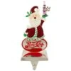 Northlight 9.75" Silver Pepsi-Cola Santa Claus Christmas Stocking Holder -Northlight Shop D491600S 1