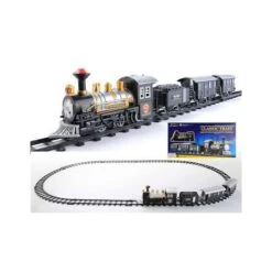 Northlight Black Lighted Animated Classic Train Set 11 Northlight Black Lighted Animated Classic Train Set -Northlight Shop D491608S 4