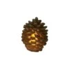 Northlight 3.75" Brown Flameless LED Lighted Flickering Pine Cone Christmas Candle -Northlight Shop D491648S 1