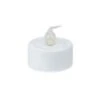 LED Lighted Flickering Flameless White Christmas Tea Light Candles, 24ct. -Northlight Shop D491650S 1