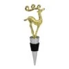 Northlight 5" Golden Christmas Wine Bottle Stopper 2 Northlight 5" Golden Christmas Wine Bottle Stopper -Northlight Shop D491657S 1