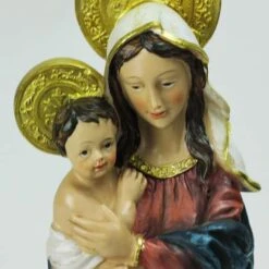 Northlight 12" Virgin Mary With Baby Jesus Table Top Figure -Northlight Shop D491660S 2