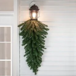 Northlight 48" Unlit Canadian Pine Christmas Teardrop Swag 17 Northlight 48" Unlit Canadian Pine Christmas Teardrop Swag -Northlight Shop D491668S 12