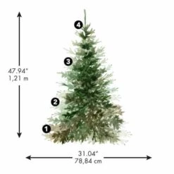 Roommates Watercolor Evergreen Peel And Stick Giant Wall Decals 13 Roommates Watercolor Evergreen Peel And Stick Giant Wall Decals -Northlight Shop D515185S 4